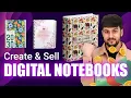 Create and Sell Digital Notebooks Online Using Canva Amazon KDP Etsy