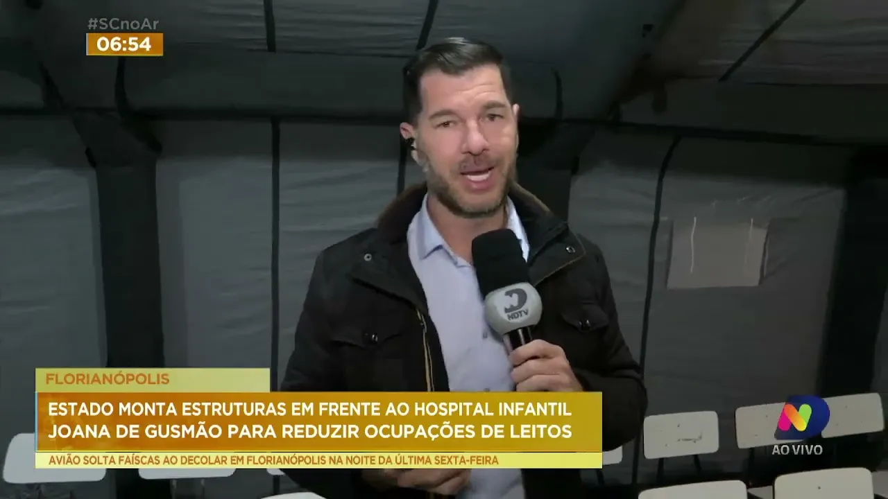 Estado suspende férias de equipes do Hospital Infantil de Florianópolis