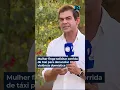Download Lagu Mulher finge solicitar corrida de táxi para denunciar violência doméstica #Shorts #JornalDaRecord