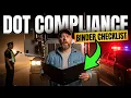 DOT Compliance Binder checklist Everything You Need In Your Truck To Pass Your First DOT Inspection