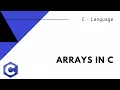 14 Arrays in C