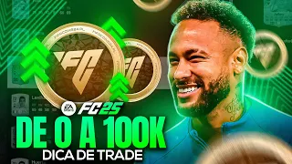 FC 25 - DICA DE TRADE PARA FAZER OS PRIMEIROS 100K RAPIDAMENTE, FILTRO INFALÍVEL! 🔥