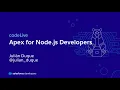 codeLive Apex for Node js Developers