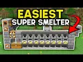 Easiest Super Smelter Minecraft Bedrock 26 1 2026