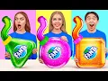 Download Lagu Geometric Shape Food Challenge | Crazy Challenge Multi DO Challenge