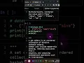 range dictionary set in python tamil