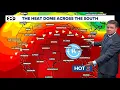 DFW Weather Heat dome in place across south 14 day forecast