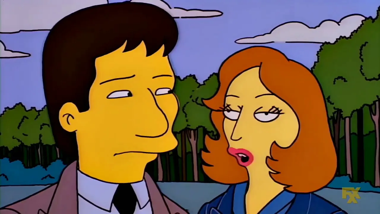 Mulder & Scully en Los Simpson | Audio Latino