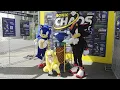 Sonic and Shadow Visit New York City for Sonic Chaos Hunt