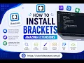 Part 4 Website Backend Development with PHP MySQL How to Install Brackets Amazing Extensions in Urdu