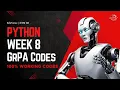 Python Week 8 GrPA IITM BS Degree Full Solution GrPA Codes