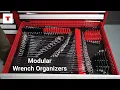 Reclaim wasted space in your wrench drawers TEKTON Modular Wrench Organizers