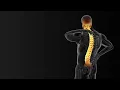 Neck and back joint pain medical concept stock footage stock Cinefootage