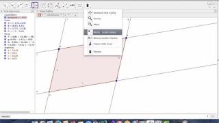 Construcción Paralelogramo - Geogebra