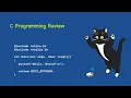 C Programming Review