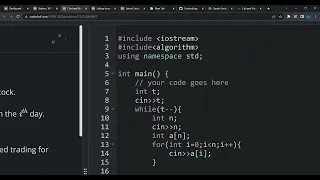 Chef and Stocks Problems CodeChef Starters 102 CodeChef Contest