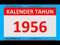 Download Lagu kalender tahun 1956 lengkap weton dean pasaran + gerhana