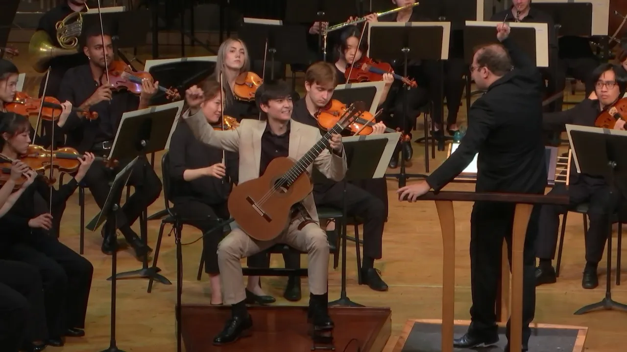 Guitar Concerto in D by Mario Castelnuovo-Tedesco with SFCM Orchestra