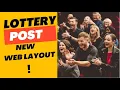 Lottery Post New Web Layout