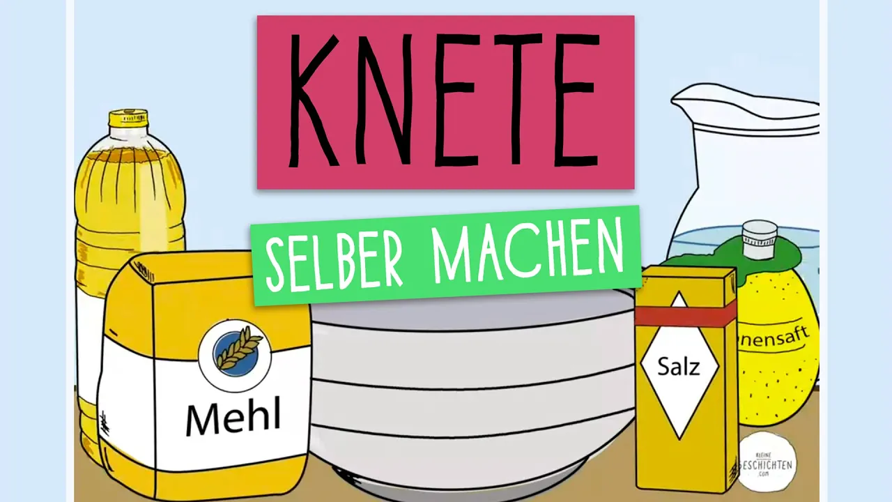 So einfach ist es, Knete selber zu machen. Es geht super schnell und die meisten Zutaten habt ihr sc. 