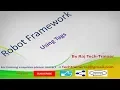 Robot Framework Tutorial - Python