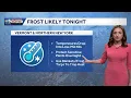 Sunshine prevails for rest of workweek in Vermont New York 05-21-26