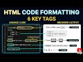 HTML Code Formatting Tags in Urdu code pre kbd samp var Explained Web Builders Hub