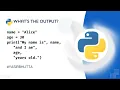 Python Print Function Quiz Can you Guess the Output Python MCQs Python For Beginners