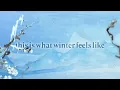 JVKE - this is what winter feels like (official lyric video)