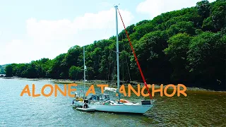 How we collect water for off grid life – ALONE AT ANCHOR