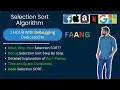 Selection Sort Algorithm with Debugging DSA for FAANG