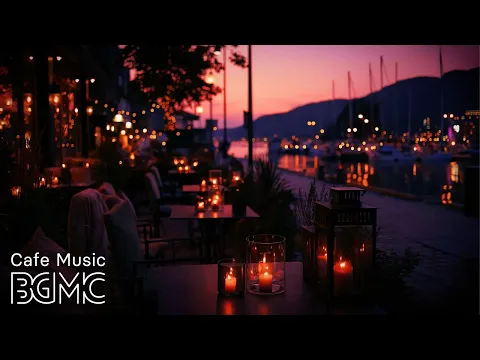August Waterside Cafe Jazz - Quiet Twilight Coffee Music for Work and Relax
