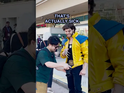 Asked a cosplayer to film an EPIC video at San Diego Comic Con @nate.k.weir  #sdcc2026 #sdcc