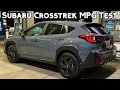 Subaru Crosstrek 2 0 Liter Highway Fuel Economy Test