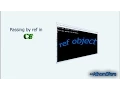 How to use References ref in C