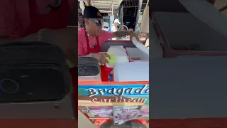 Would you try street food in the Caribbean? #sailingbyefelicia #streetfood #caribbeancuisine