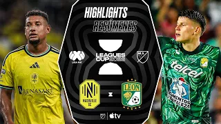 Nashville SC vs Club Leon Leagues Cup Full Match Highlights
