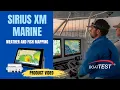 Sirius XM Marine Weather and Fish Mapping 2023 by Boattest com