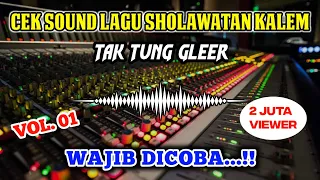 lagu cek sound sholawatan bass antep gler test pakai mikser 24 channel