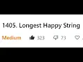 LeetCode 1405 - Longest Happy String 95 Faster