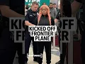 Ghetto black women refuse to pay for their bags removed by police and arrested on Frontier Airlines