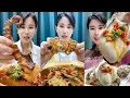 Lagu Yummy Streetfood Seafood Shrimp 🦞 Squid 🐙 Oyster 🦪🦪 #yummy 🍜🍜
