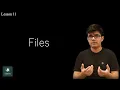 Files in Python Lesson 11