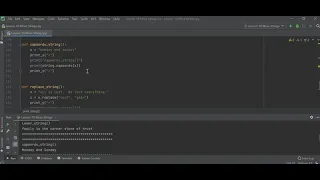 Lesson 10 More Strings Python Programming