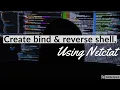 How to create bind shell and reverse shell using Netcat Ethical Hacking Tamil