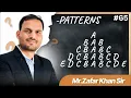65 Alphabet Pattern Program In Python Explained by Zafar Sir