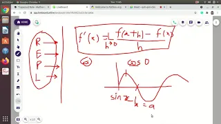 Numerical differentiation using python