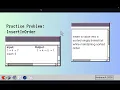InsertInOrder Inserting into a Sorted Linked List in Java