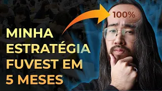 Como eu estudaria p/ FUVEST 1ª Fase em 5 Meses (ou outro Vestibular)