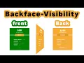 CSS Backface-Visibility Property Tutorial in Bangla html css
